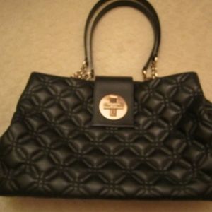 Kate Spade Handbags~Black Leather Shoulder Bag
